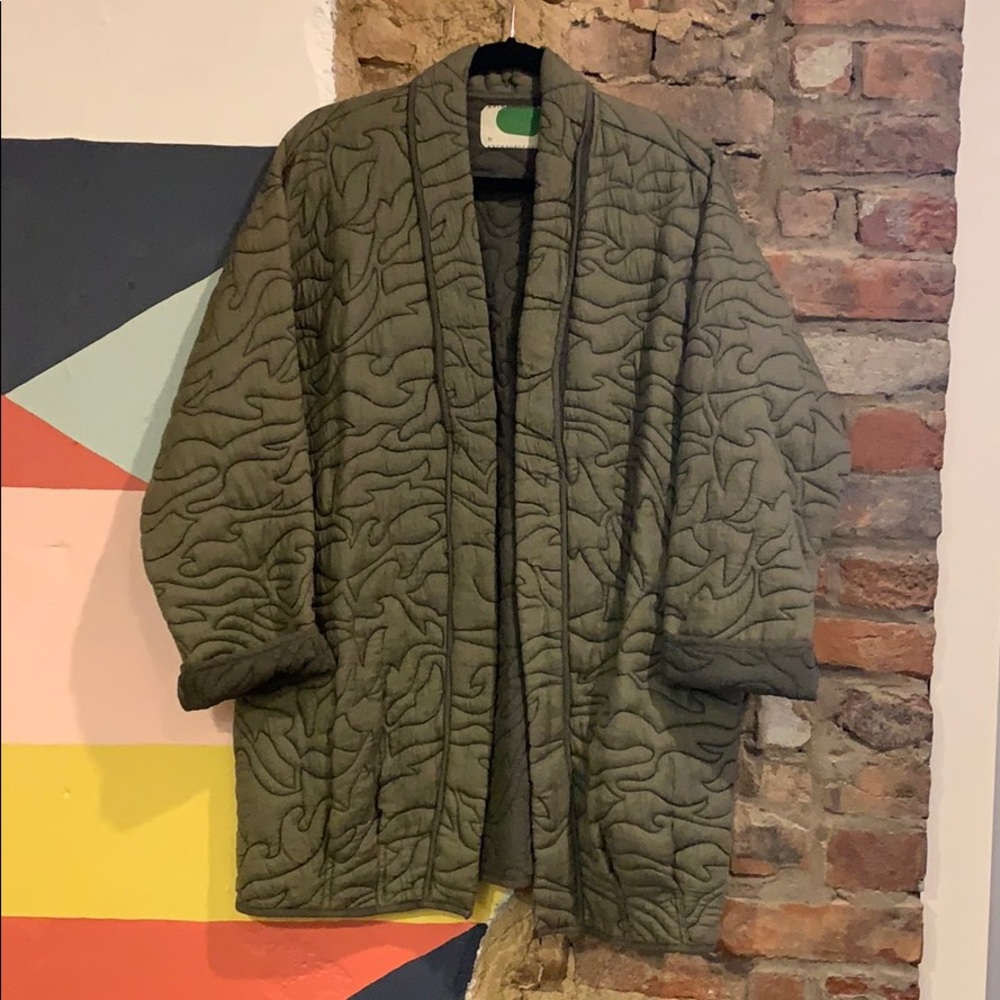 Anthropologie quilted jacket